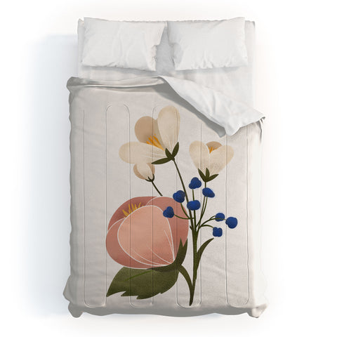 Showmemars Delicate florals Comforter