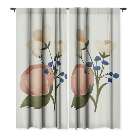 Showmemars Delicate florals Blackout Non Repeat