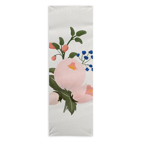 Showmemars Delicate florals no2 Yoga Towel