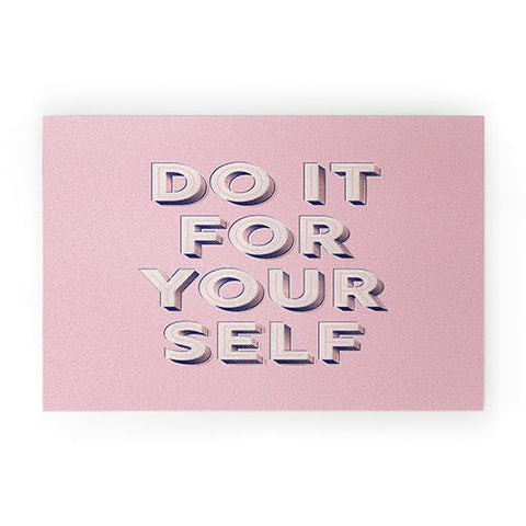 Showmemars DO IT FOR YOURSELF Welcome Mat
