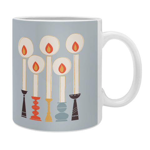 Showmemars Festive Candles Coffee Mug