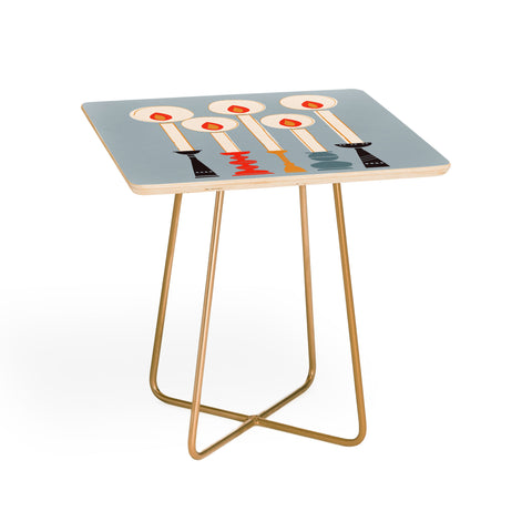 Showmemars Festive Candles Side Table