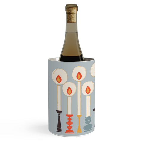Showmemars Festive Candles Wine Chiller