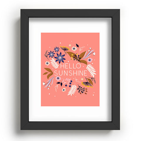 Showmemars Hello Sunshine 1 Recessed Framing Rectangle