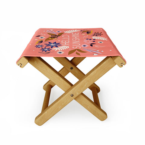 Showmemars Hello Sunshine 1 Folding Stool