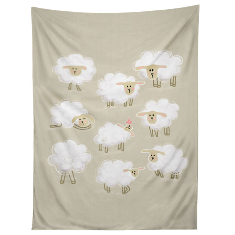 Showmemars Herd of sheep Tapestry