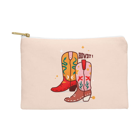 Showmemars Howdy Cowboy Boots Pouch