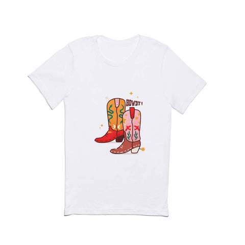 Showmemars Howdy Cowboy Boots Classic T-shirt