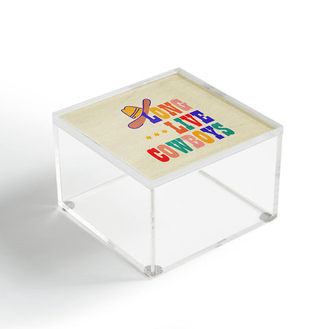Showmemars LONG LIVE COWBOYS Acrylic Box