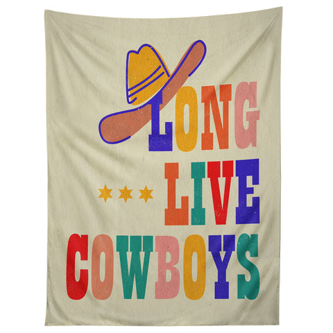 Showmemars LONG LIVE COWBOYS Tapestry