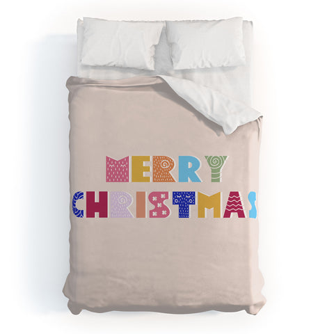 Showmemars MERRY CHRISTMAS II Duvet Cover