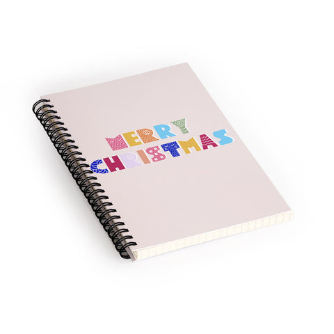 Showmemars MERRY CHRISTMAS II Spiral Notebook