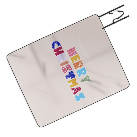 Showmemars MERRY CHRISTMAS II Picnic Blanket