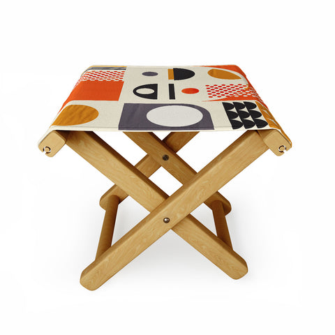 Showmemars Midcentury no1 Folding Stool