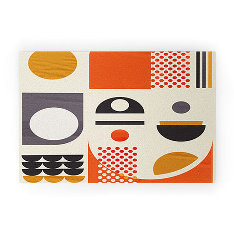 Showmemars Midcentury no1 Welcome Mat