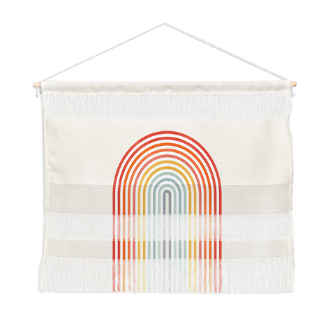 Showmemars Minimalistic Colorful Lines Wall Hanging Landscape