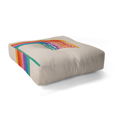 Showmemars Rainbow Friends I Floor Pillow Square