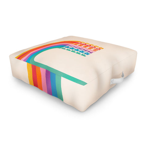 Showmemars Rainbow Friends I Outdoor Floor Cushion