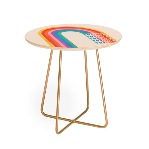 Showmemars Rainbow Friends I Round Side Table