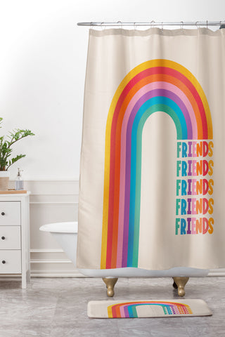 Showmemars Rainbow Friends I Shower Curtain And Mat