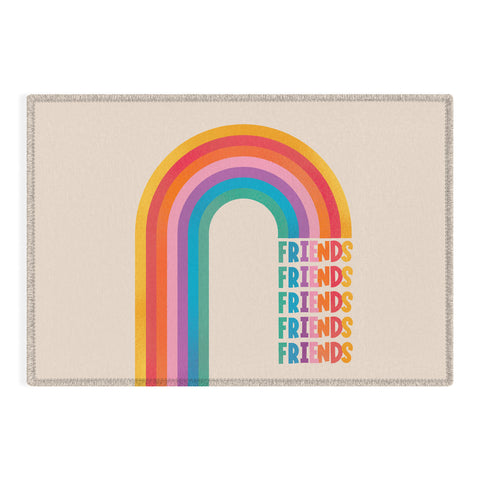Showmemars Rainbow Friends I Outdoor Rug
