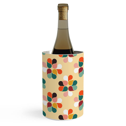 Showmemars Retro geometry pattern no2 Wine Chiller