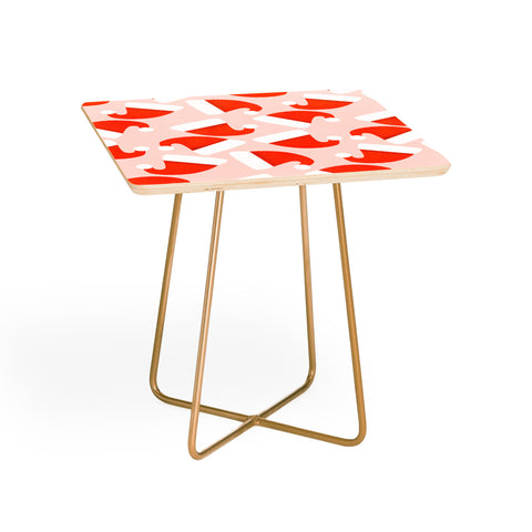 Showmemars Santa Hat pattern Side Table