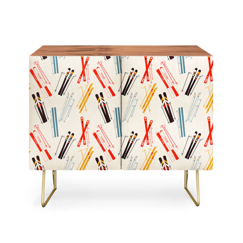 Showmemars Ski time pattern Credenza