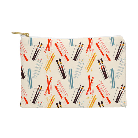Showmemars Ski time pattern Pouch