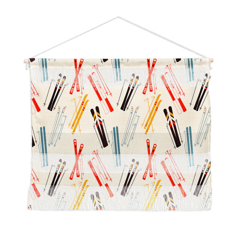 Showmemars Ski time pattern Wall Hanging Landscape