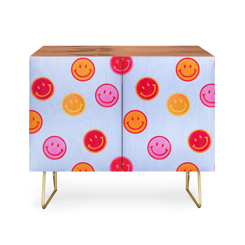 Showmemars Smiling faces pattern no2 Credenza