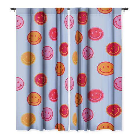 Showmemars Smiling faces pattern no2 Blackout Non Repeat