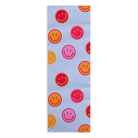 Showmemars Smiling faces pattern no2 Yoga Towel