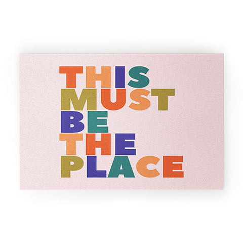 Showmemars This Must Be The Place Welcome Mat