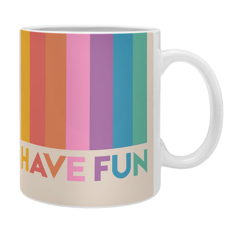 Showmemars Vintage Rainbow Have Fun Coffee Mug