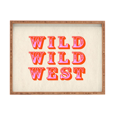 Showmemars WILD WILD WEST I Rectangular Tray