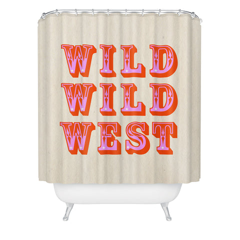 Showmemars WILD WILD WEST I Shower Curtain