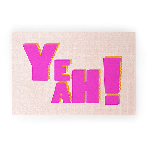 Showmemars YEAH Welcome Mat