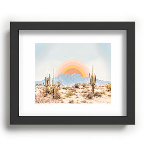 Sisi and Seb Arizona Sun rise Recessed Framing Rectangle