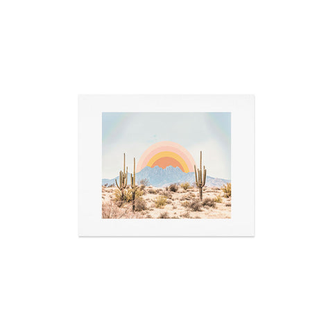 Sisi and Seb Arizona Sun rise Art Print