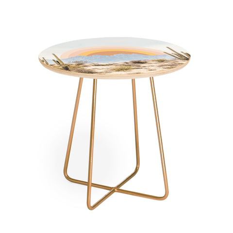 Sisi and Seb Arizona Sun rise Round Side Table
