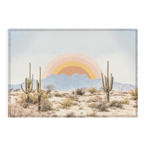 Sisi and Seb Arizona Sun rise Outdoor Rug