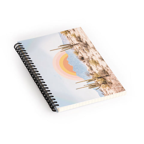Sisi and Seb Arizona Sun rise Spiral Notebook