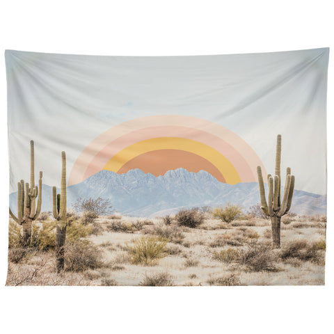 Sisi and Seb Arizona Sun rise Tapestry