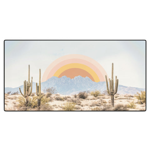 Sisi and Seb Arizona Sun rise Desk Mat