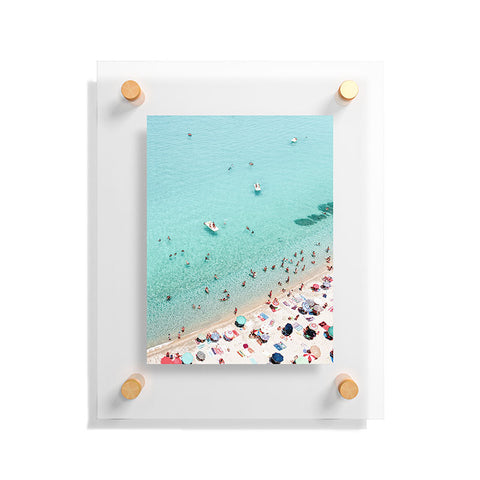 Sisi and Seb Beach People Floating Acrylic Print