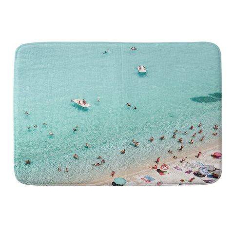 Sisi and Seb Beach People Memory Foam Bath Mat