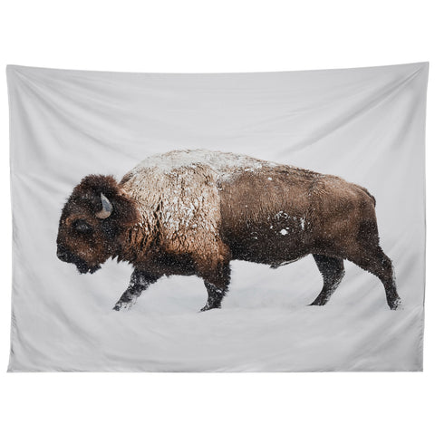 Sisi and Seb Bison II Tapestry