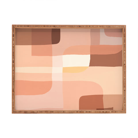 Sisi and Seb Blush Play Rectangular Tray