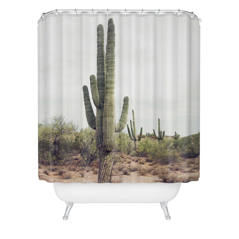 Sisi and Seb Cactus Land Shower Curtain